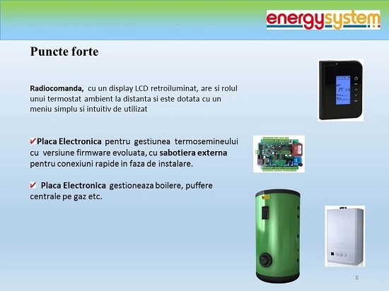 Puncte forte semineu pe peleti Primo 30